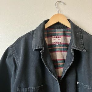 Flannel Lined Denim Jacket